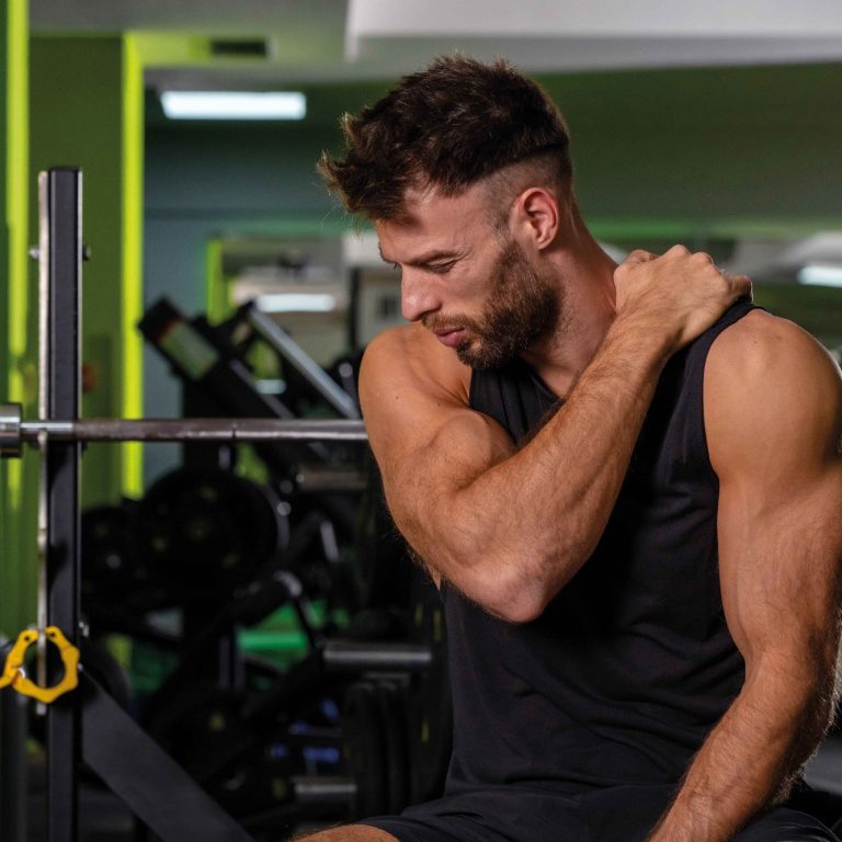 Arnold Schwarzenegger beim Training Arnold Schwarzenegger beim Training